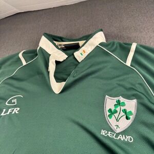 Live For Rugby Ireland Jersey Green Breathlite Performance Shirt XXXL NWT